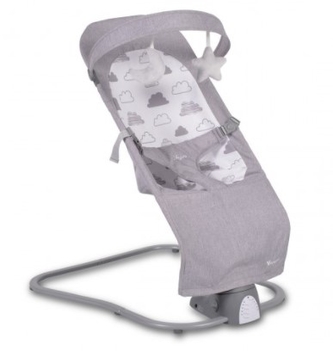 Cangaroo Elektrické relaxační houpadlo Tayra s ovládáním, šedá