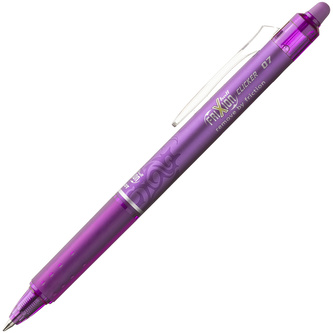 Pilot, Roller FriXion Ball Clicker, 0.7, (M) střední, lila
