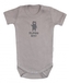Mamatti Kojenecké body krátký rukáv Bear - šedá, vel. 86; 86 (12-18m)