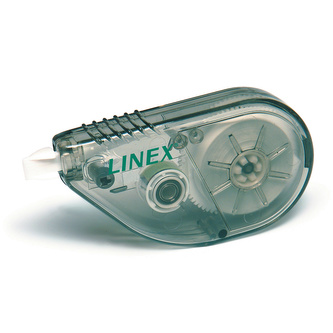 Linex, Korekční páska ve strojku 5 mm x 8 m, transparentní