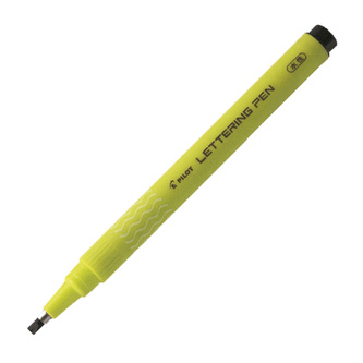 Pilot, Liner LetteringPen, 0.5-3.0, (F) tenký, limetková