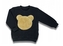Dětská bavlněná mikina Nicol, Bear, grafit; 92 (18-24m)