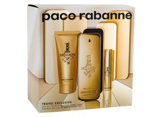 Paco Rabanne 1 Million toaletní voda 100 ml + sprchový gel 75 ml + toaletní voda 10 ml