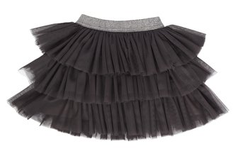 Mamatti Kojenecká tylová sukně, Gepardík, grafitová, vel. 104/116; 104-116 (4-6r)