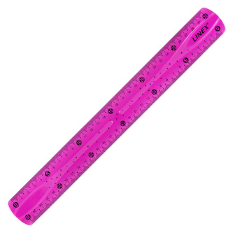 Linex, Pravítko ohebné Flex, růžová