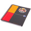 Oxford, Zápisník International Activebook, B5 +, 80 listů, čtverečkovaný, šedá