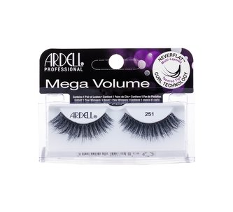 Ardell Mega Volume Umělé řasy 251 1 ks Black pro ženy