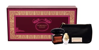 Versace Crystal Noir toaletní voda 90 ml + toaletní voda 10 ml + kosmetická taška
