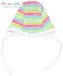 Čepička Mamatti - CAT- barevné proužky, vel. 62; 62 (2-3m)
