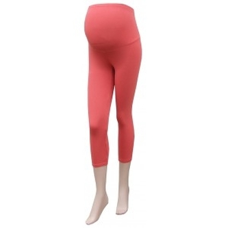 Gregx Těhotenské legíny 3/4 délka - korálová, vel. M/L; M/L