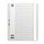 Elba, Rejstřík Strongline, PP, A4+, 1-31, bílá