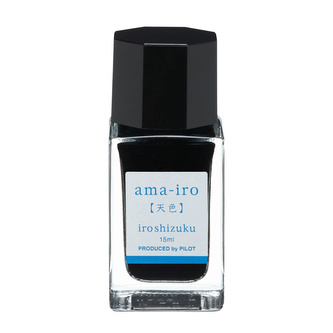 Pilot, Sada 12 ks Inkoust Iroshizuku mini pro Plnicí pera, 15 ml, Ama-Iro