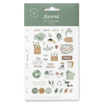 Filofax, Náplň Multi, samolepky Eco Essentials, Osobní/A5