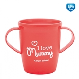 Hrneček Canpol Babies 31/208 - červený I LOVE MUMMY