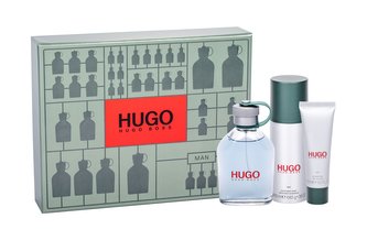 HUGO BOSS Hugo Man toaletní voda 125 ml + deodorant 150 ml + sprchový gel 50 ml