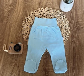 Kojenecké polodupačky Mamatti, Dino park - modré; 50 (0-1m)