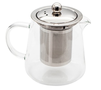 Konvice sklo/nerez s filtrem 600ml  MEYERHOFF Konvice sklo/nerez s filtrem 600ml  MEYERHOFF