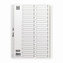Elba, Rejstřík Strongline, PP, A4, 1-54, bílá