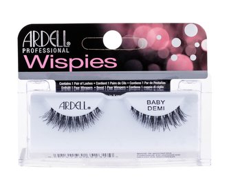Ardell Wispies Umělé řasy Baby Demi 1 ks Black pro ženy