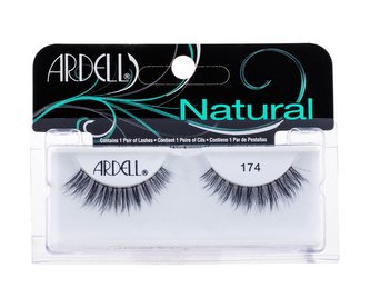 Ardell Natural Umělé řasy 174 1 ks Black pro ženy
