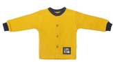 Mamatti Novorozenecká bavlněná košilka, kabátek, Hero - hořčicová, vel. 68