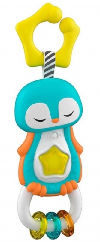 Interaktivní hračka se zvukem Baby, Tučňák, tyrkys