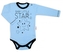 Baby Nellys Body dlouhý rukáv, modré, Baby Little Star, vel. 62; 62 (2-3m)