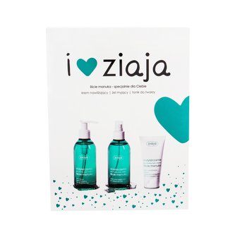 Ziaja Manuka Tree denní pleťový krém SPF10 50 ml + čisticí gel 200 ml + pleťové tonikum 200 ml