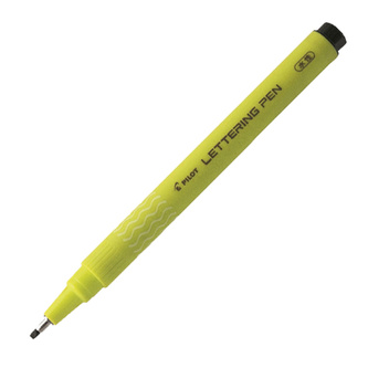 Pilot, Liner LetteringPen, 0.3-2.0, limetková