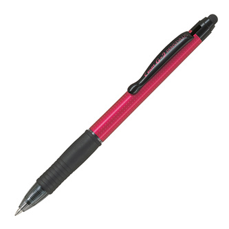 Pilot, Gelový roller G-2 Penstylus, 0.7, (M) střední, červená