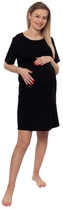 Dámská těhotenská/kojící noční košile Luna, černá, vel. XL; XL (42)