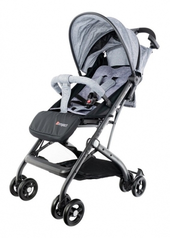 Euro Baby Dětský kočárek Compact - šedý