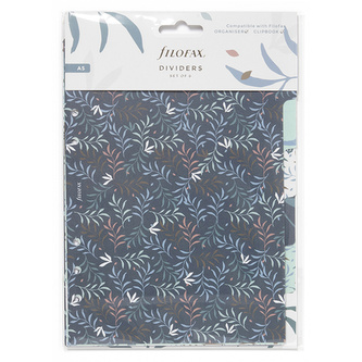 Filofax, Rozřazovač pro diáře, Botanical, A5