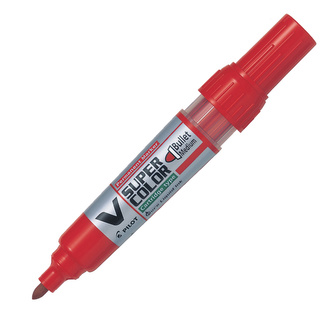 Pilot, Popisovače V Super Color, 4.5, (M) střední, červená
