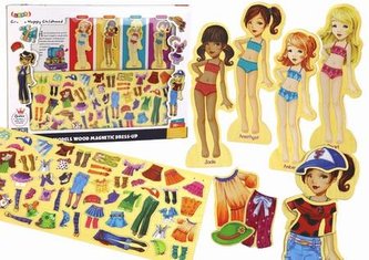 Puzzle nagnetyczne 65 Lalki, ubrania, stylizacje Puzzle nagnetyczne 65 Lalki, ubrania, stylizacje