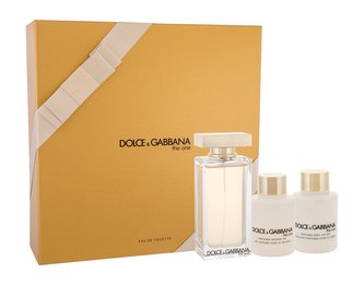 Dolce&Gabbana The One toaletní voda 100 ml + tělové mléko 100 ml + sprchový gel 100 ml