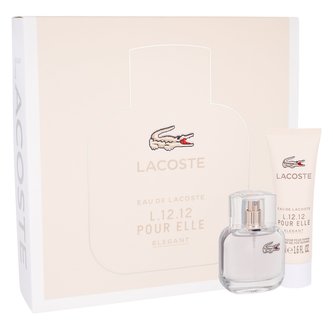Lacoste Eau De Lacoste L.12.12 Pour Elle Elegant toaletní voda 30 ml + sprchový gel 50 ml