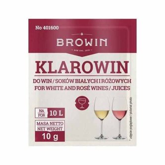 Browin Clarowin 10g - pro vyjasnění růžových a bílých vín
