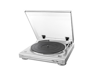 Denon DP-29F plně automatický gramofon, řemínkový pohon, zabudovaný MM předzesilovač stříbrný Denon DP-29F plně automatický gramofon, řemínkový pohon, zabudovaný MM předzesilovač stříbrný