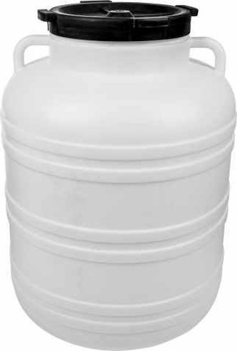Browin Barel umělohmotný 60l HDPO, bílý