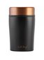 Vialli Design Termoska na jídlo, černá + zlatorůžová, FUORI 8067, 500 ml