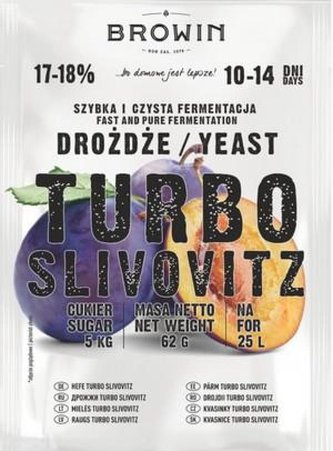 Browin Kvasinky Turbo Slivovitz 62g