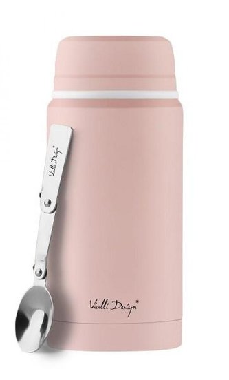Vialli Design Termoska na jídlo, růžová, FUORI 8111, 750 ml