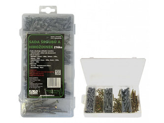 organizér - SADA spojovací materiál 216ks Konnoc