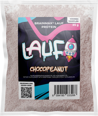 BrainMax LAUF Protein, nativní syrovátkový protein, 35 g