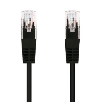 C-TECH kabel patchcord Cat5e, UTP, černý, 3m