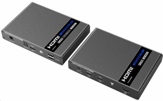 PremiumCord HDMI 2.0 KVM extender Ultra HD 4kx2k@60Hz na 70m s přenosem USB PremiumCord HDMI 2.0 KVM extender Ultra HD 4kx2k@60Hz na 70m s přenosem USB