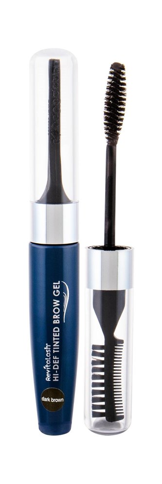 RevitaLash Hi-Def Řasenka na obočí Tinted Brow Gel 7,4 ml Dark Brown pro ženy