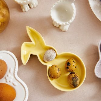 Velikonoční talířek | FLIP | žlutý králík | 18 cm | ES23 845968 Homla