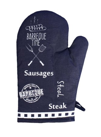 Forbyt, Chňapka kuchyňská, Barbecue Time, černá